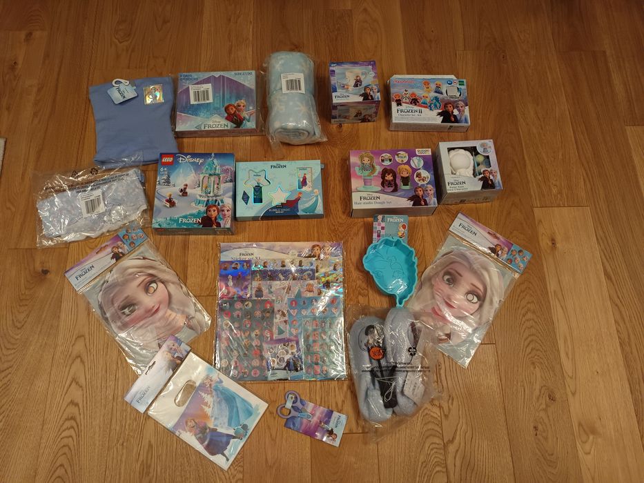 Mega zestaw prezentowy Elsa nowe zabawki Frozen święta LEGO