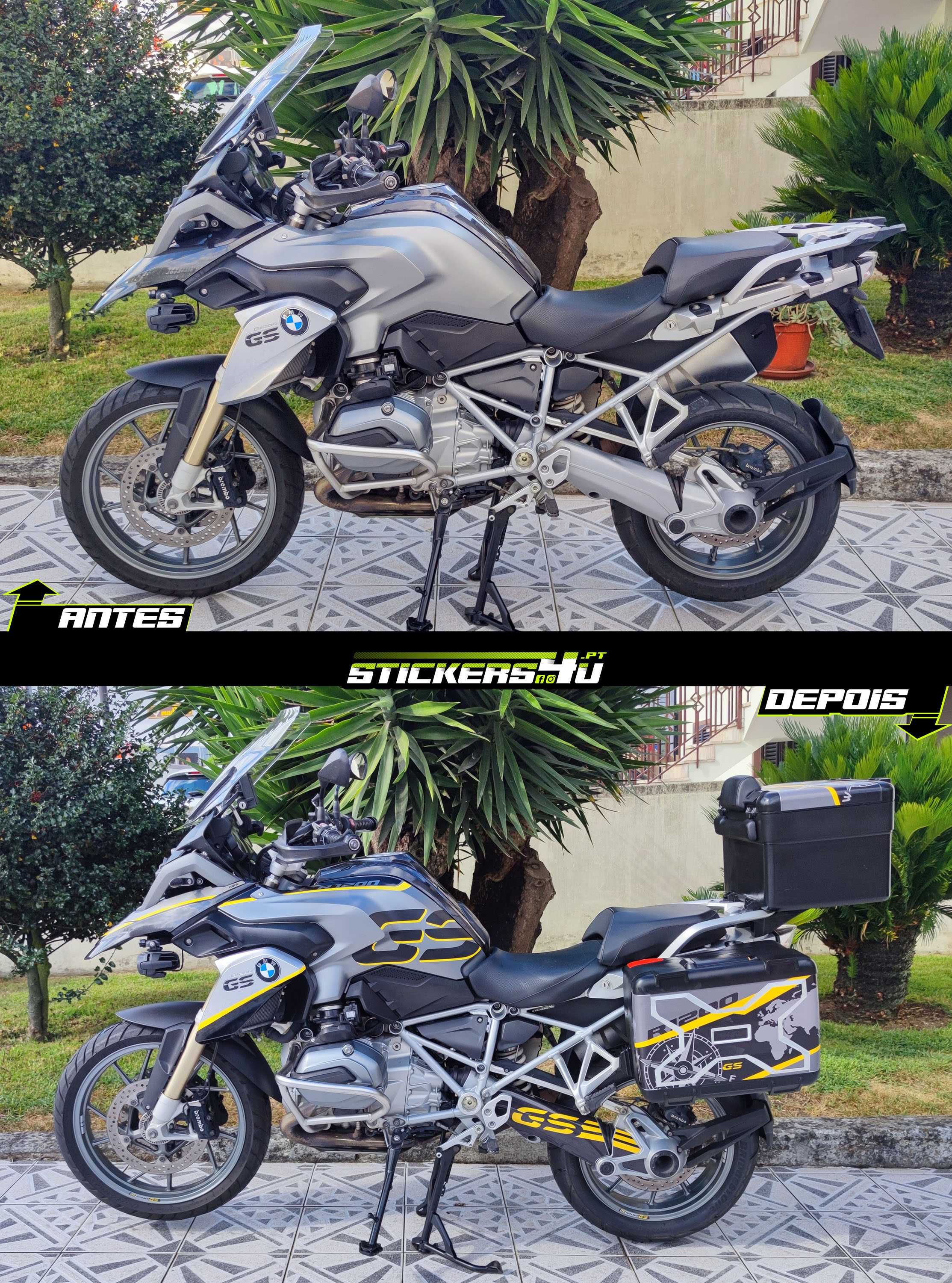 Kit autocolantes e personalizações BMW GS / GSA