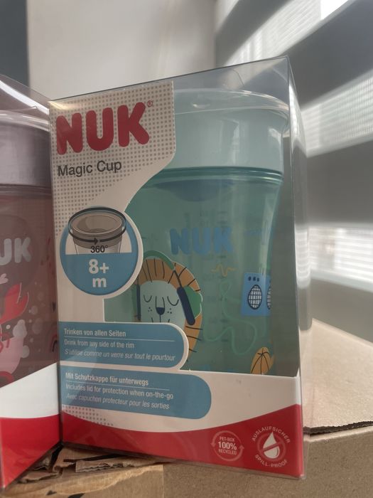 Кружка непроливайка nuk avent