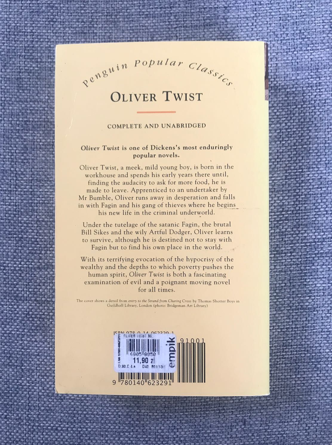 Oliver Twist Charles Dickens Penguin Books wersja angielska