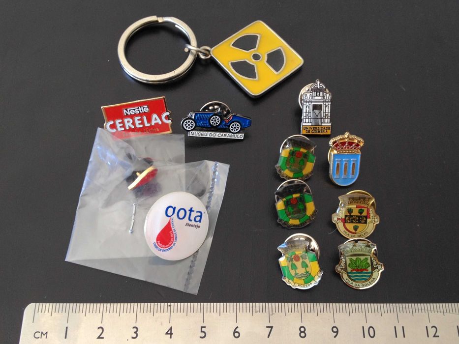Alfinetes Vintage Políticos, Revolucionários, e Outros