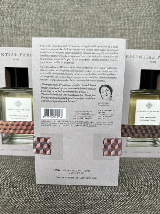 Essential Parfums Fig Infusion Divine Vanille Rose Magnetic