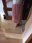 Spódnica maxi plisowana róż sinsay xs