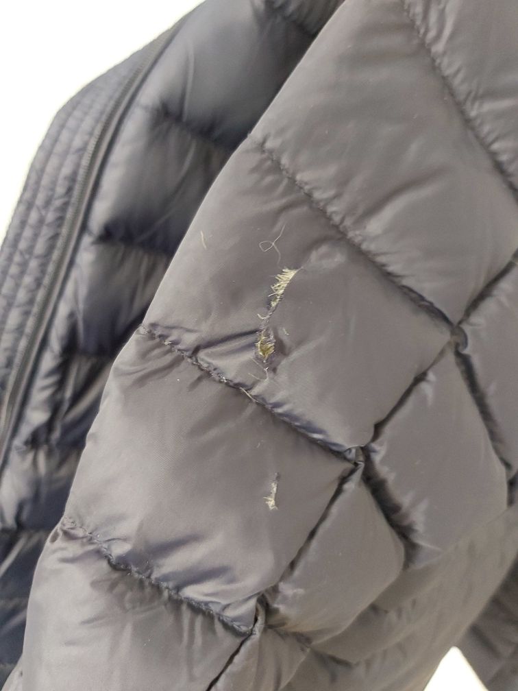 Kurtka puchowa krótka bomberkaTOMMY HILFIGER navy granat S