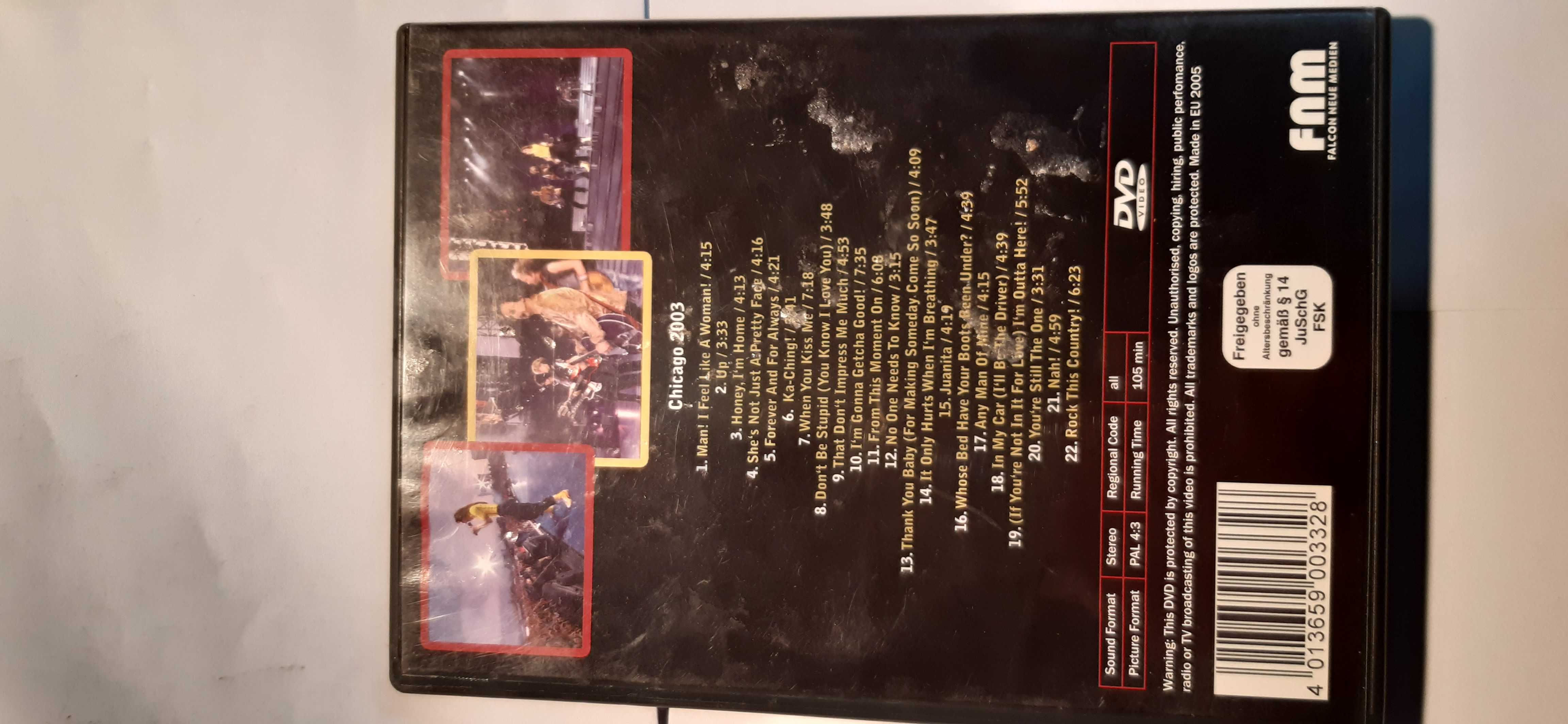 dvd koncert Shania Twain - Live