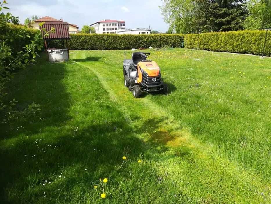 Koszenie trawy, Przycinanie żywopłotów, Wertykulacja,  Faktura VAT