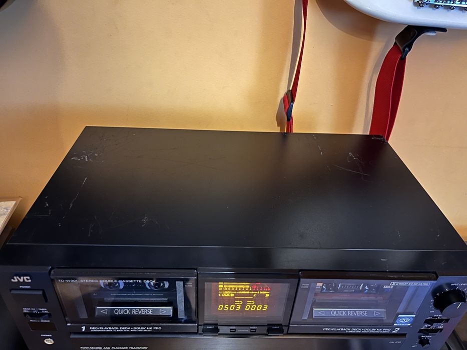 Magnetofon kasetowy JVC TD-W901 najwyższy model