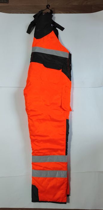 Spodnie robocze, ocieplane ogrodniczki, firmy Litz, roz 56, nowe z met