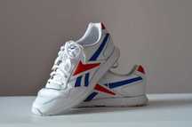 Чоловічі кросівки reebok royal glide 'white blue red', (р. 45)
