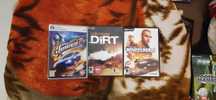 Colin mcrae dirt + juiced 2 + wheelman pc