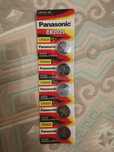 Conjunto de 5 pilhas  CR2025 Panasonic