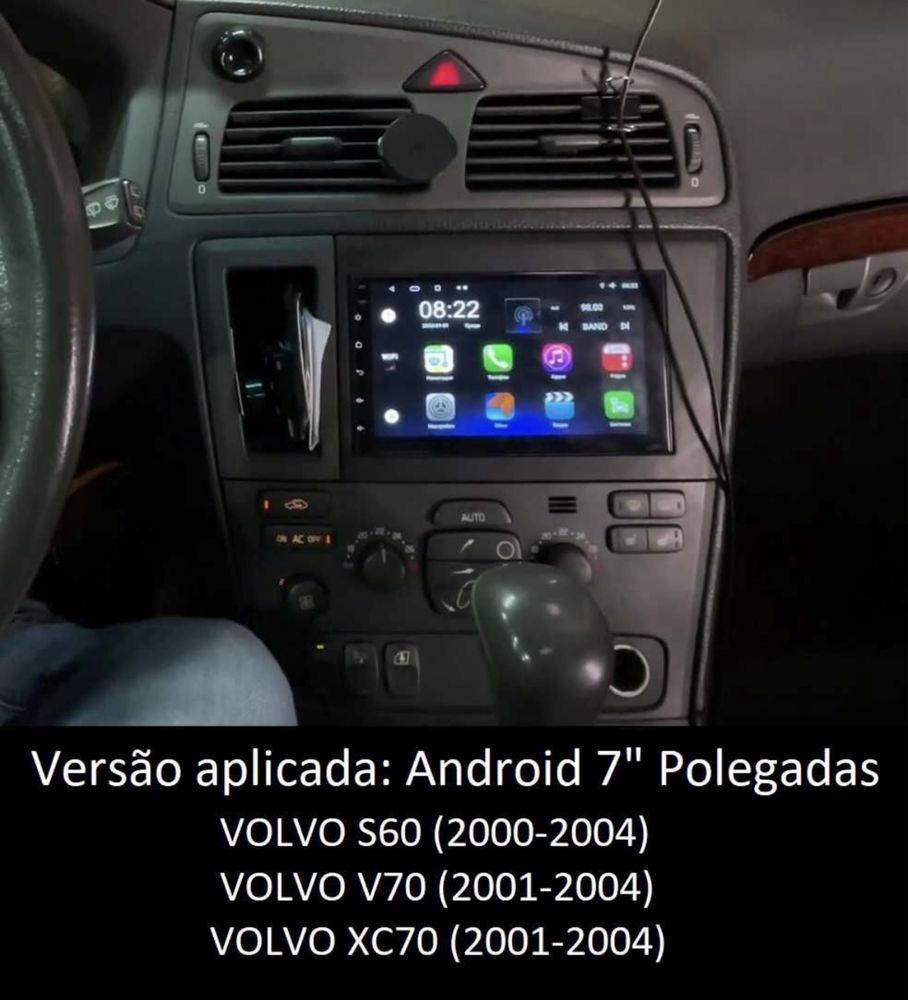 Rádio 2DIN para VOLVO S60 V70 XC70