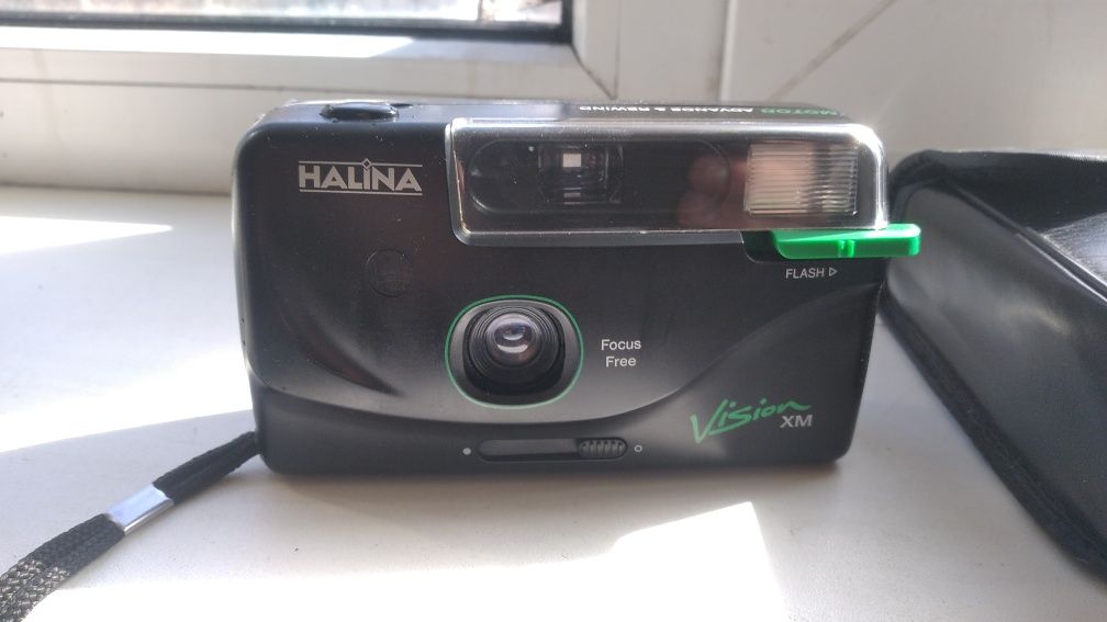 Halina vision XM винтажная пленочная камера, мыльница, фотоаппарат