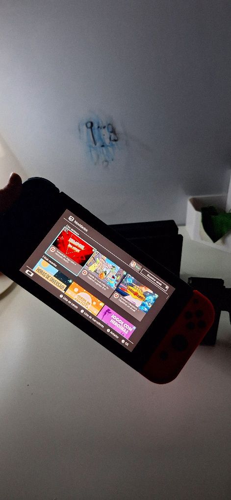 Nintendo Switch como nova