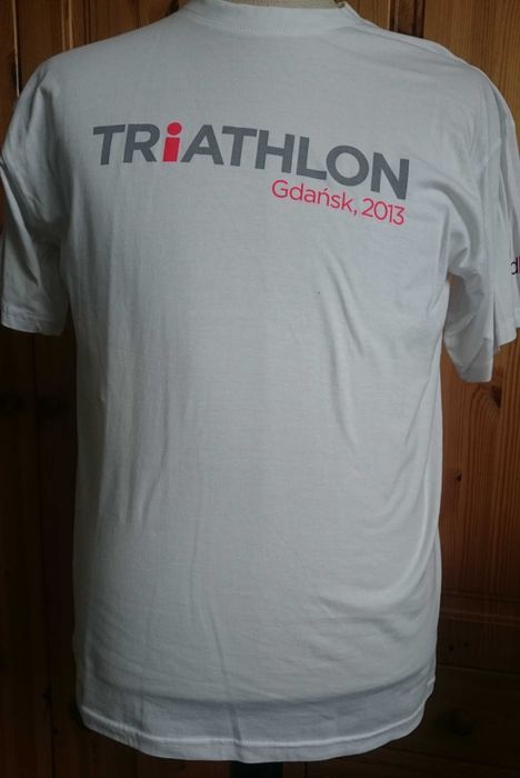 koszulka sportowa [bawełniana]  z triathlonu w Gdańsku 2013