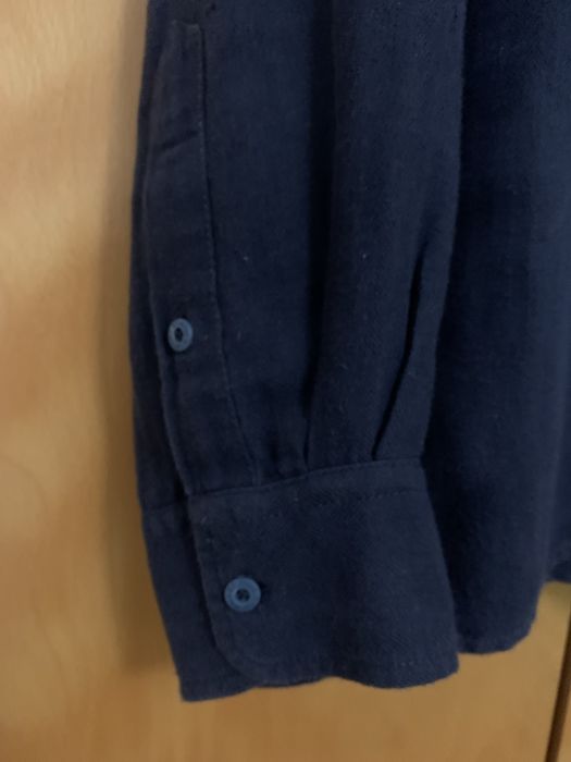 Camisa DKNY linho e algodão