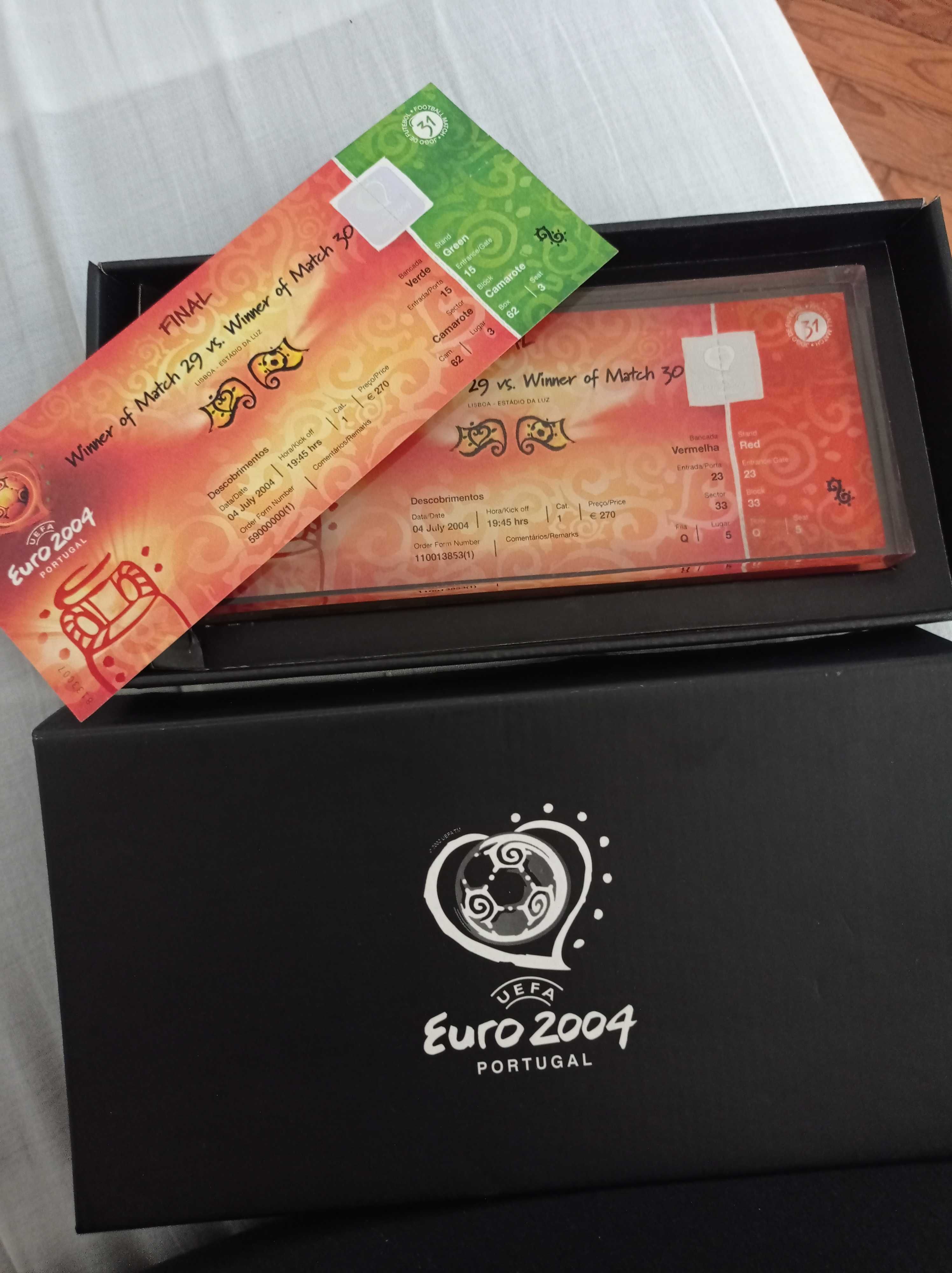 Bilhetes final euro 2004