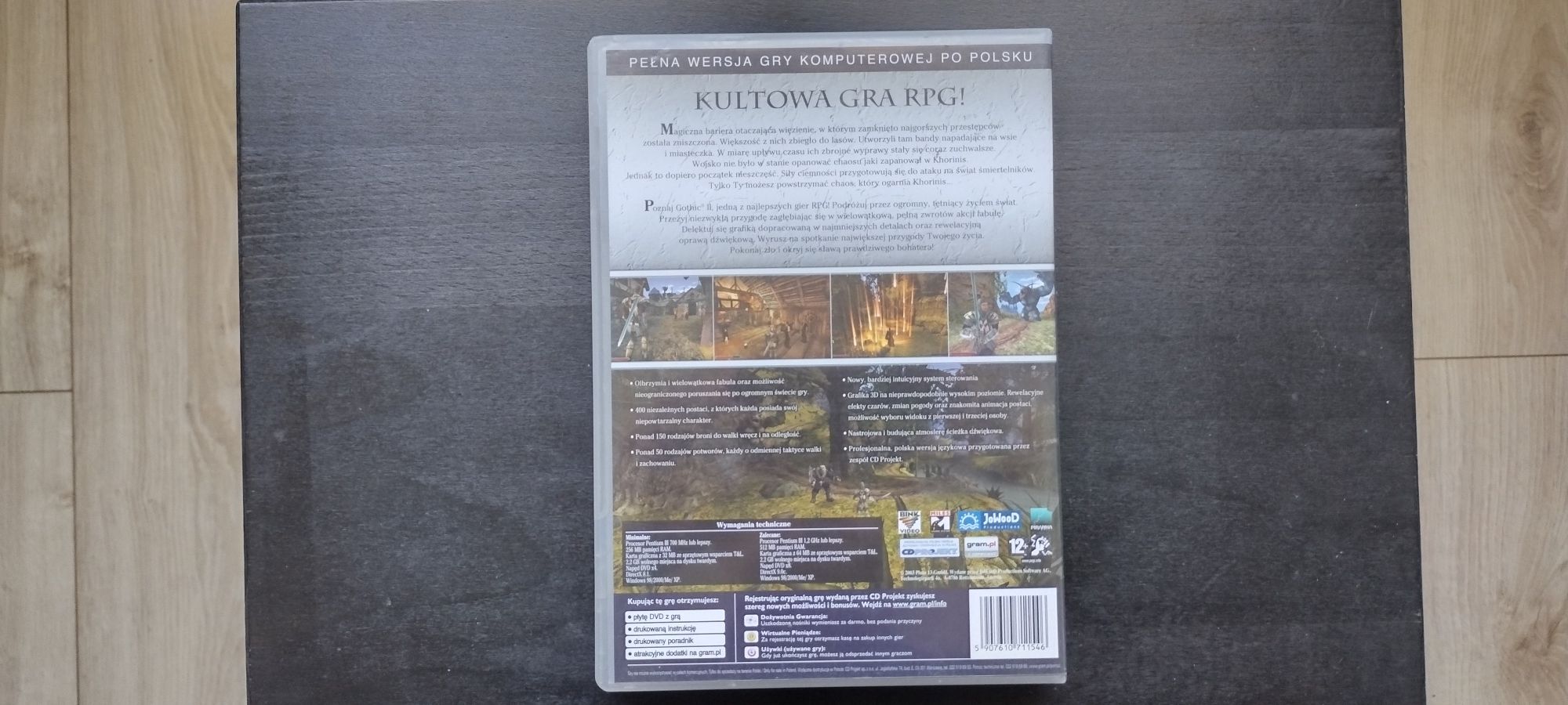 Gothic 2 dwa JoWooD Piranha Byte CD Projekt Extra Klasyka