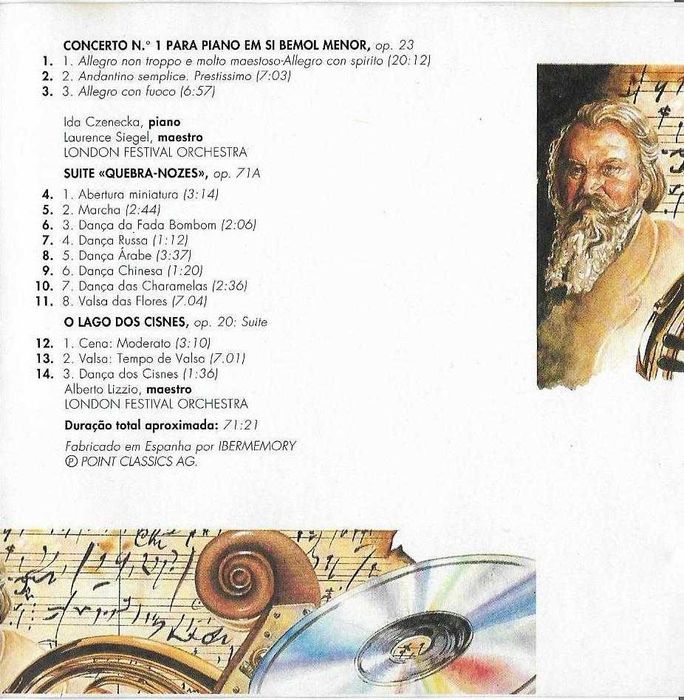 Tchaikovski - - - - - As Obras Primas - - - - - CD