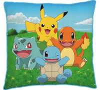 Poduszka dziecięca 40x40 Pokemon Pikachu dekoracja
