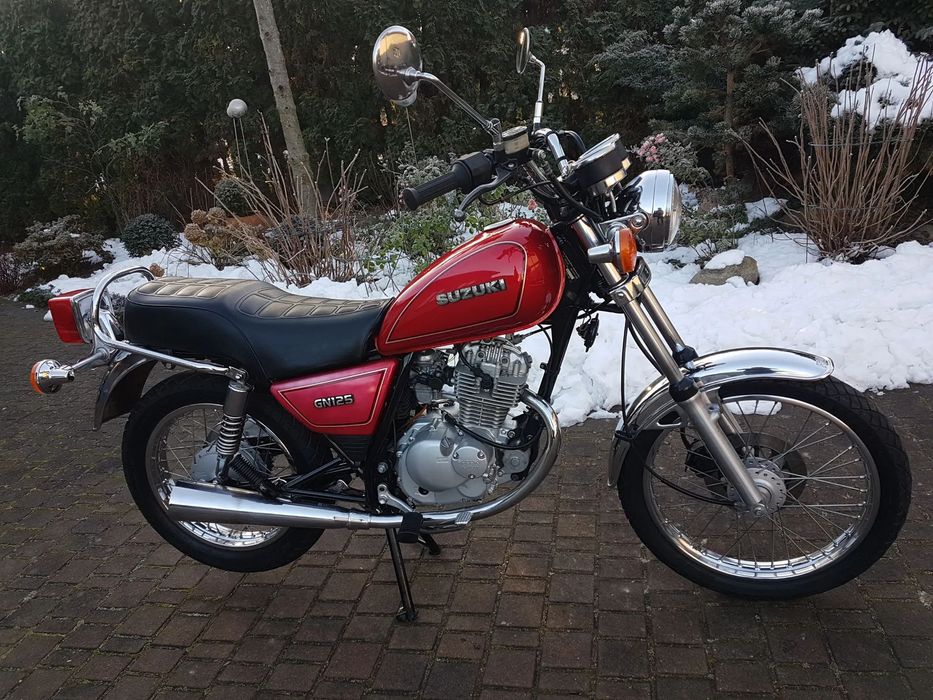 Suzuki GN 125 Classic Niemcy Ślicznie Zadbany Absolutny TOP ORYGINAŁ!!