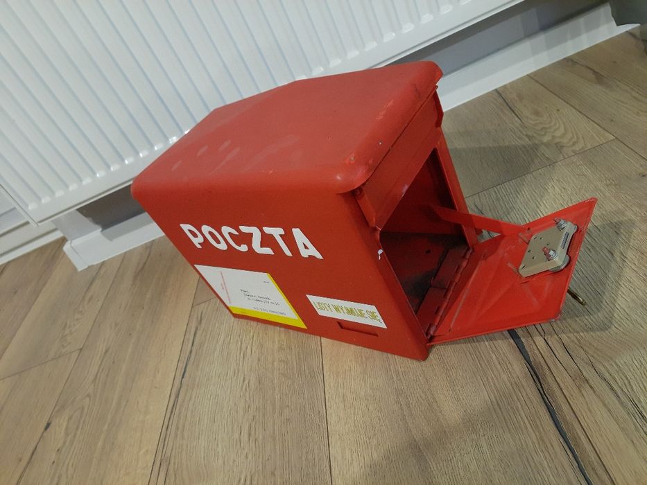 Skrzynka poczta polska, prl, z kluczem, oryginalna, darmowa dostawa