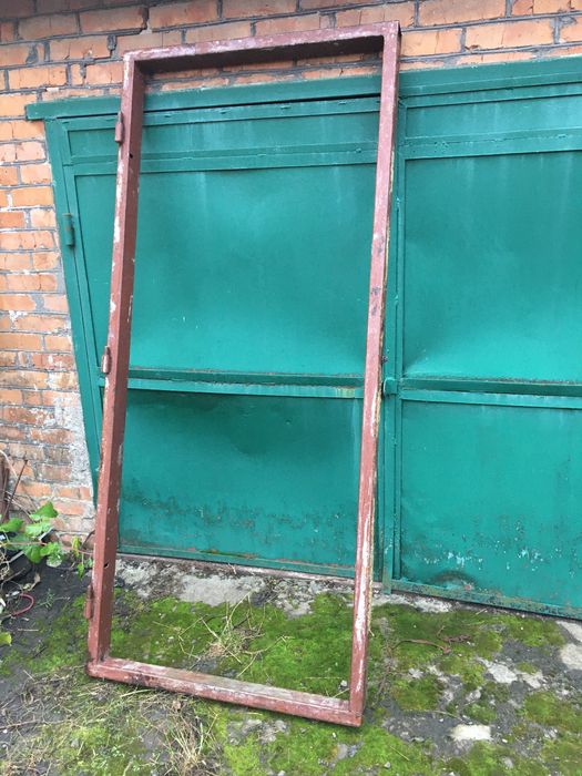 Двері металеві з швелера