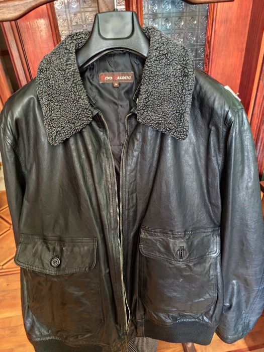 Куртка чоловіча шкіряна