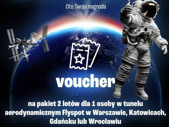 Voucher Flyspot Warszawa Katowice Wrocław Gdańsk