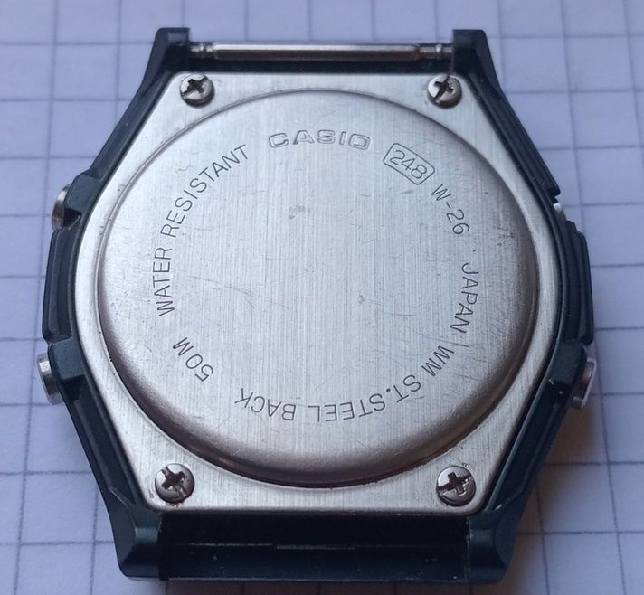 Коллекционные часы Касио годинник 1983 року касіо Casio W 26 Japan