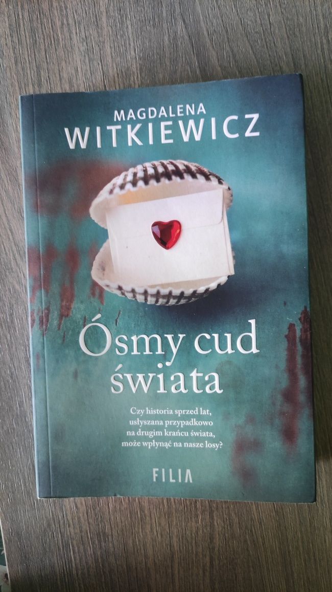 Ósmy cud świata Magdalena Witkiewicz powieść obyczajowa romans