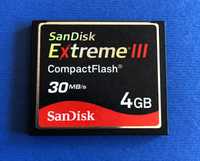 Карта памяти CF SanDisk Extreme III