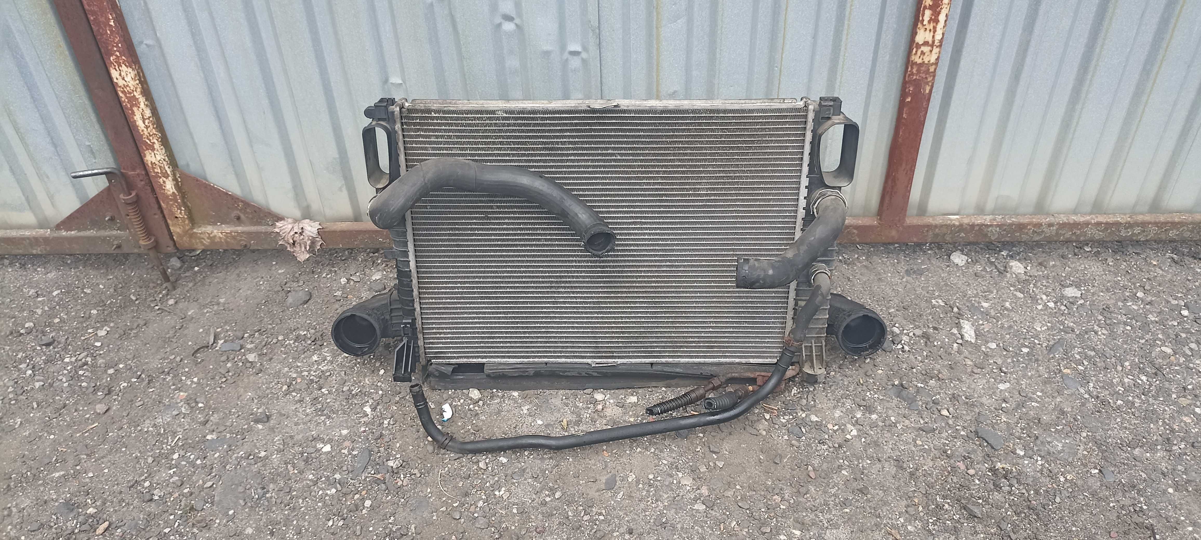 W211 3.2 CDI chłodnica wody klimatyzacji intercooler kpl