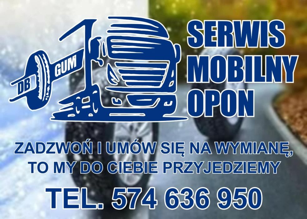 Wulkanizacja Mobilna 24/7 Widawa. Tir Osobowe Bus Rolnicze  SerwisOpon