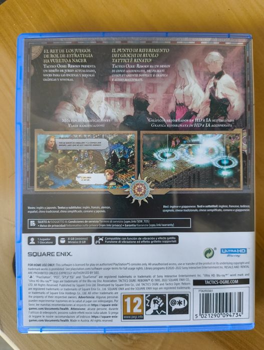 Tactics ogre PS5