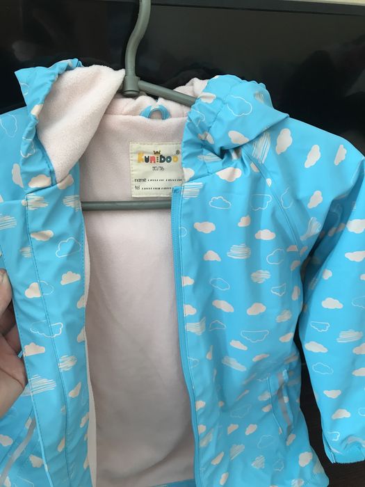 Дощовик куртка на флісі 110/116