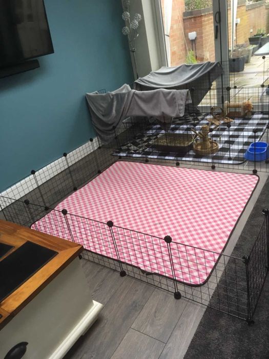 Wybieg NOWA Klatka Kojec dla KRÓLIKA Świnki Chomika PSA Modułowa DUŻA