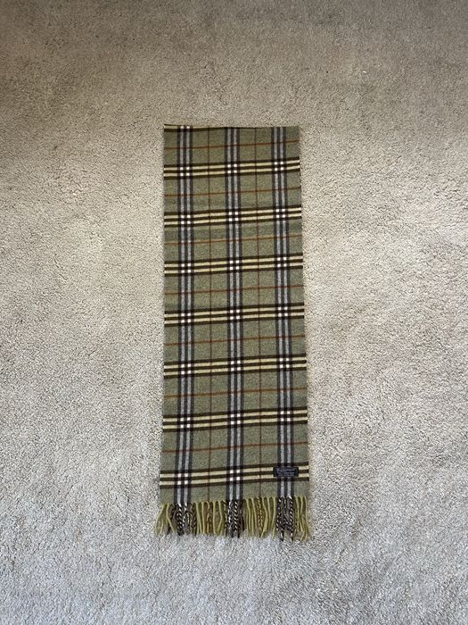 Cachecol Burberry 100% lã