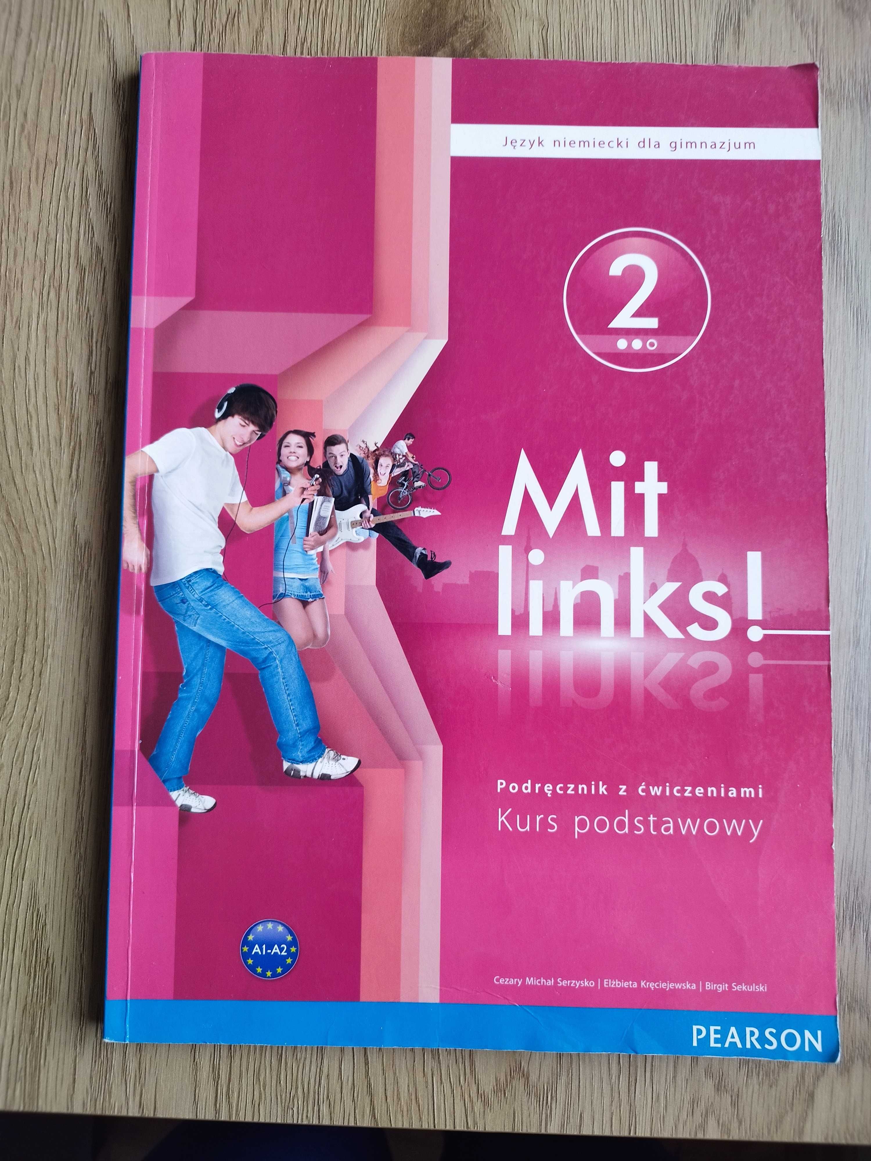 Mit links! 2 podręcznik z ćwiczeniami język niemiecki