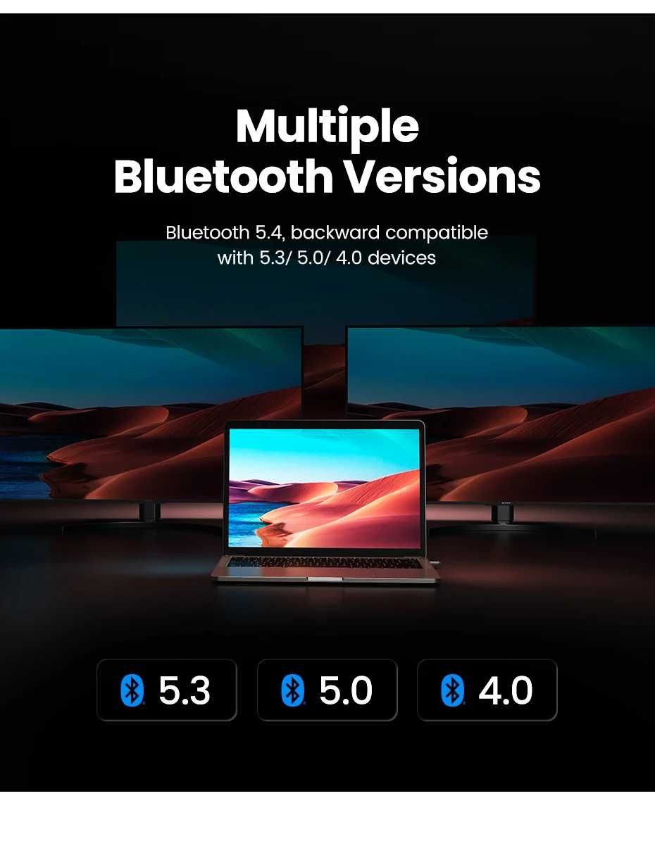 Ugreen Bluetooth 5.4 USB Adapter CM748 блютус адаптер