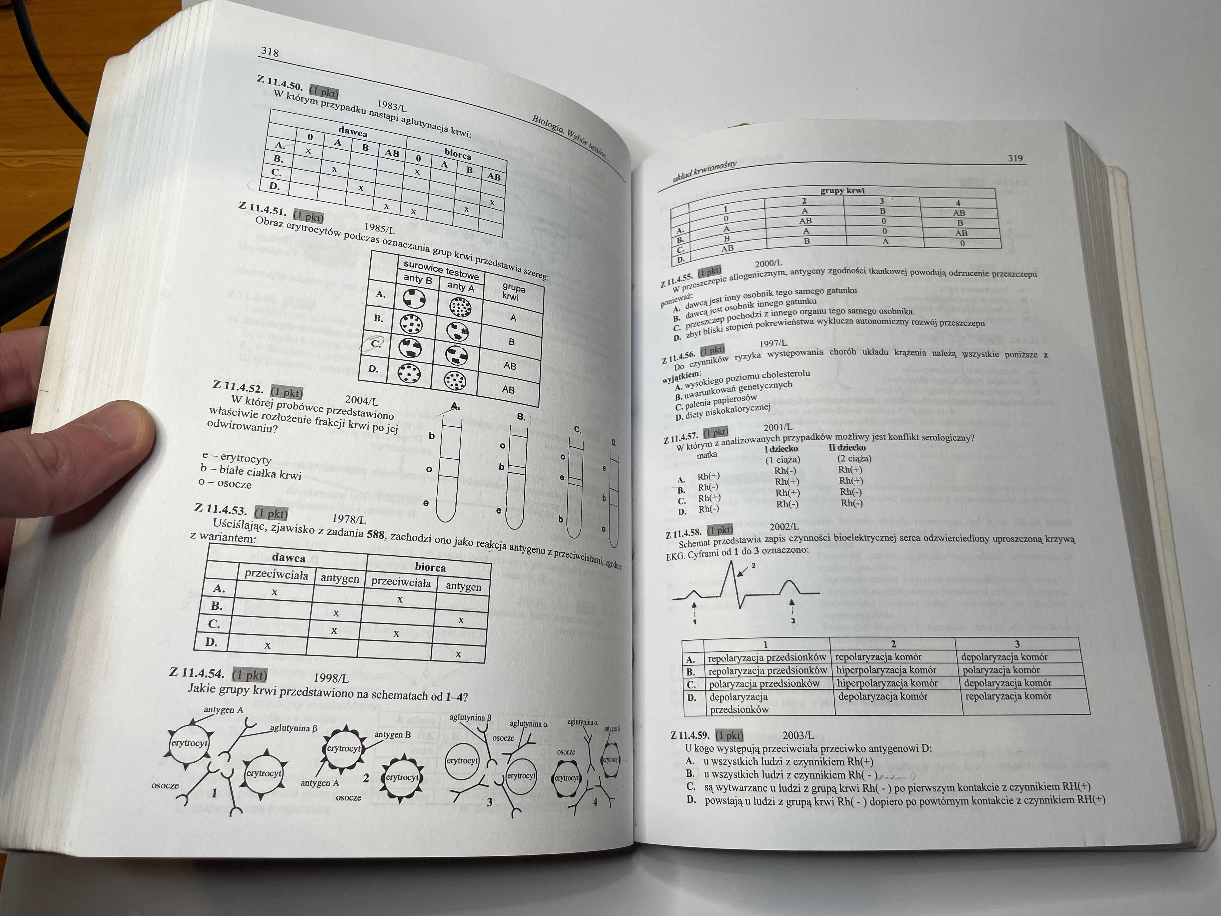 BIOLOGIA  Wybór Testów