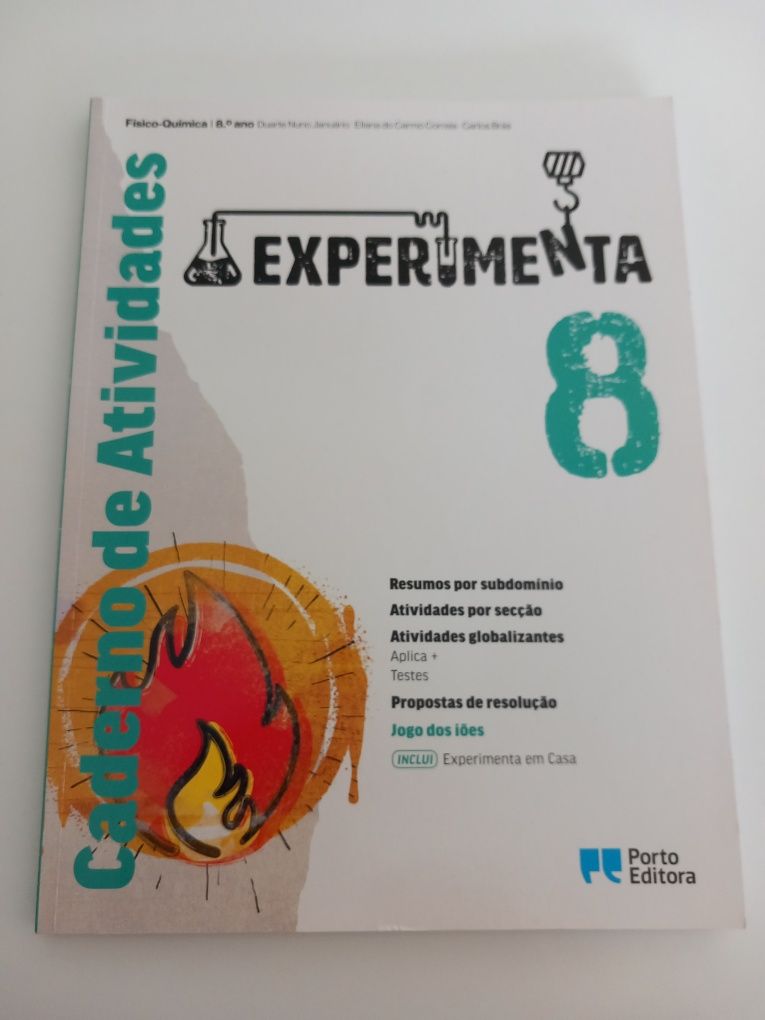 Experimenta Físico-química 8°Ano - Livro de fichas