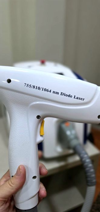 Dispositivo depilação laser diodo 3 ondas Apolomed
