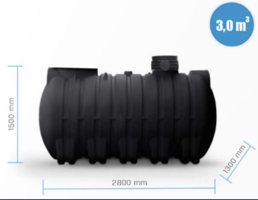 Zbiornik na deszczówkę i szambo 3000L najmocniejszy na rynku!!!