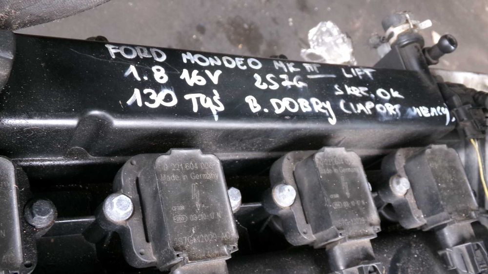 Wrz55 Silnik CFBA ford mondeo mk3 1.8 16v 130tyś wysyłka gwarancja