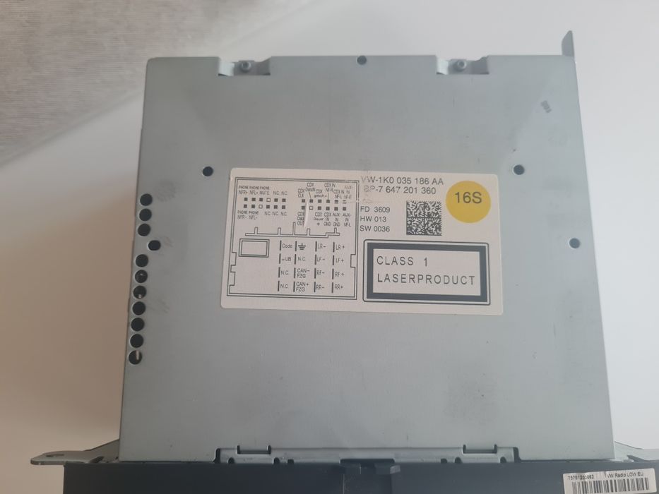 Radio Original VW Golf 6