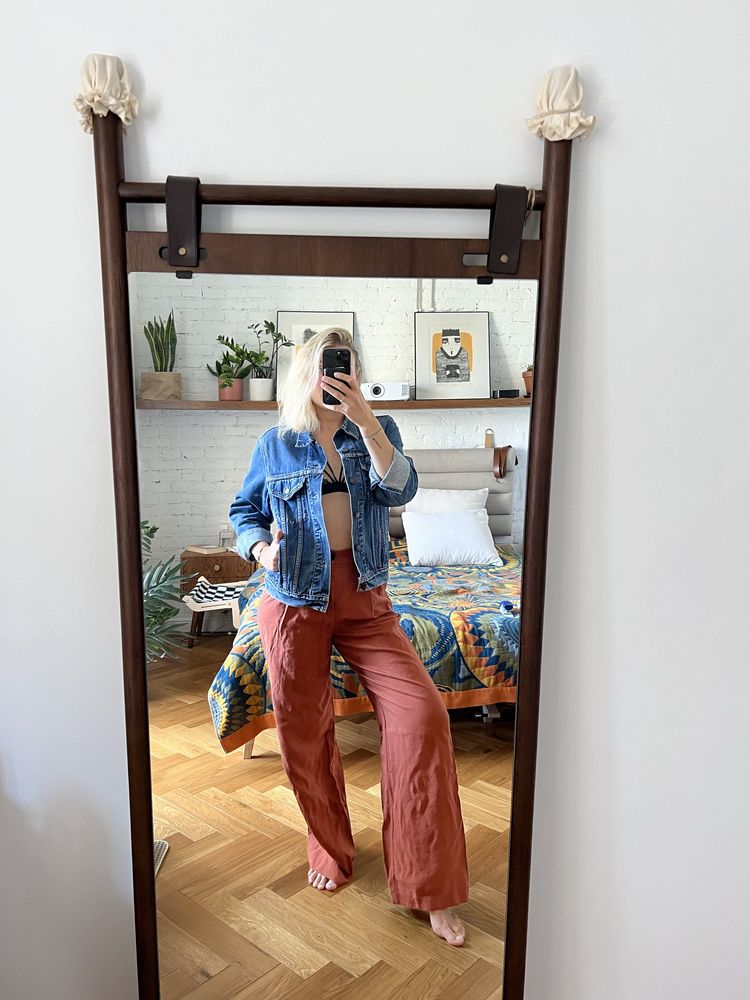 Kurtka jeansowa trucker granatowa Levi’s S