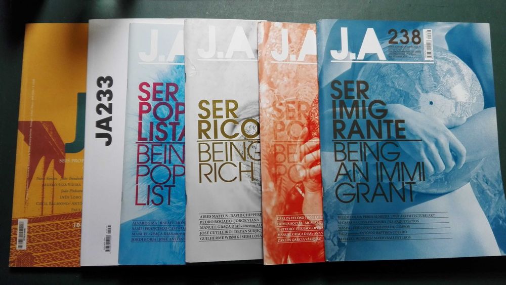 Jornal dos Arquitectos - JA 210, 233, 234, 235, 236, 238