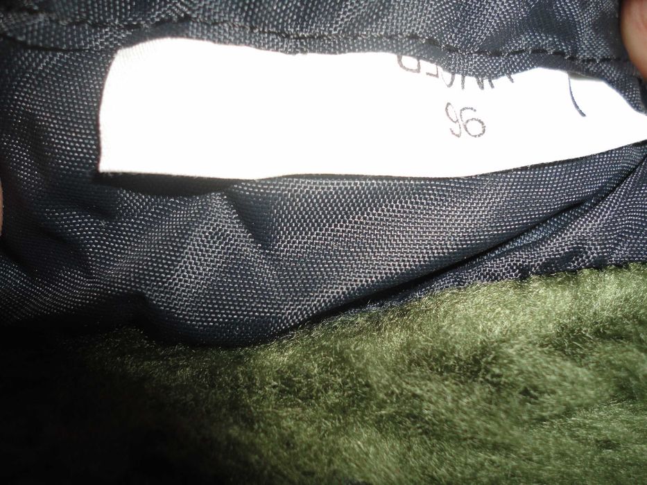 Перчатки трехпалые, на меху, кожа