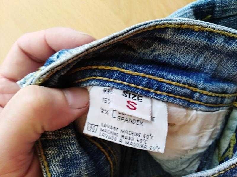 Zestaw 5 sztuk damskich spodenek i spódniczek z dżinsu rozmiar S